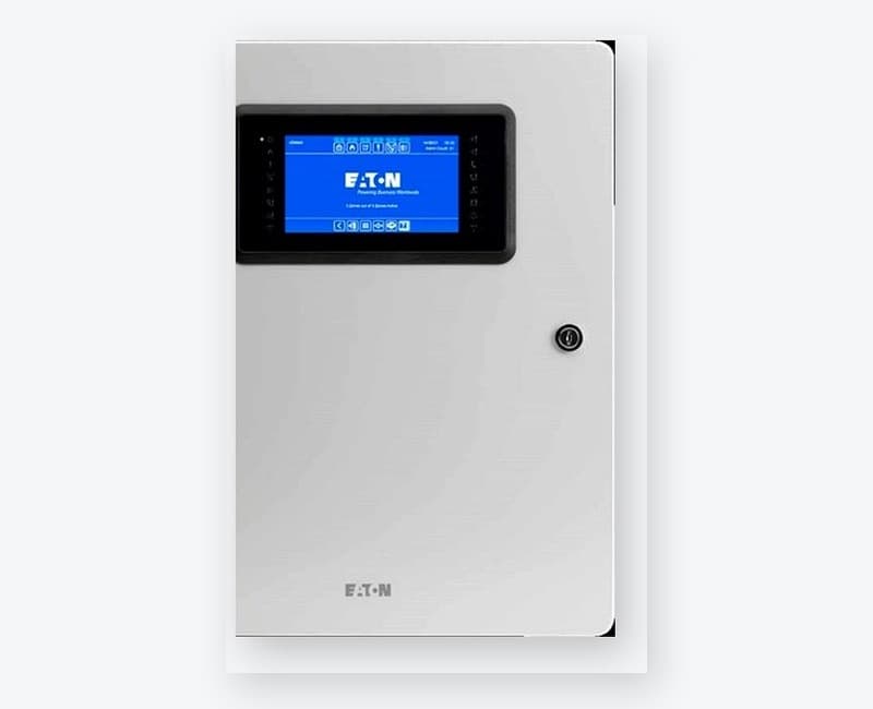 Eaton xDetect metal kabinli adreslenebilir yangın paneli