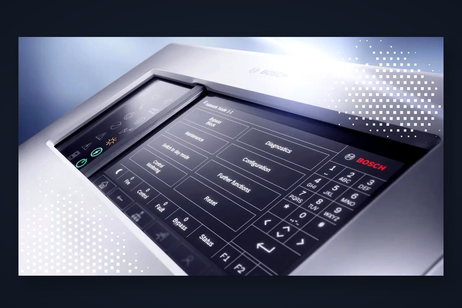 Bosch AVENAR 8000 yangın alarm kontrol paneli